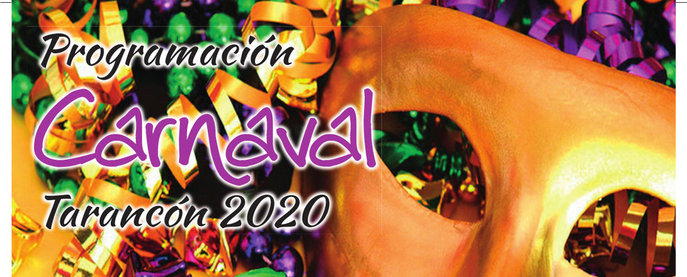 cartel A3 Carnaval 2020 AYTO TARANCON
